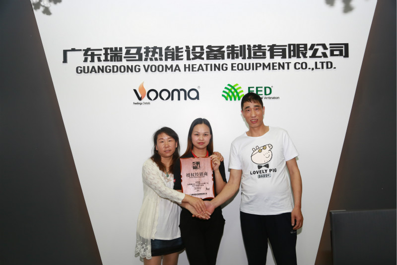 喜訊傳來！熱烈祝賀河南焦作合作伙伴加盟瑞馬壁掛爐